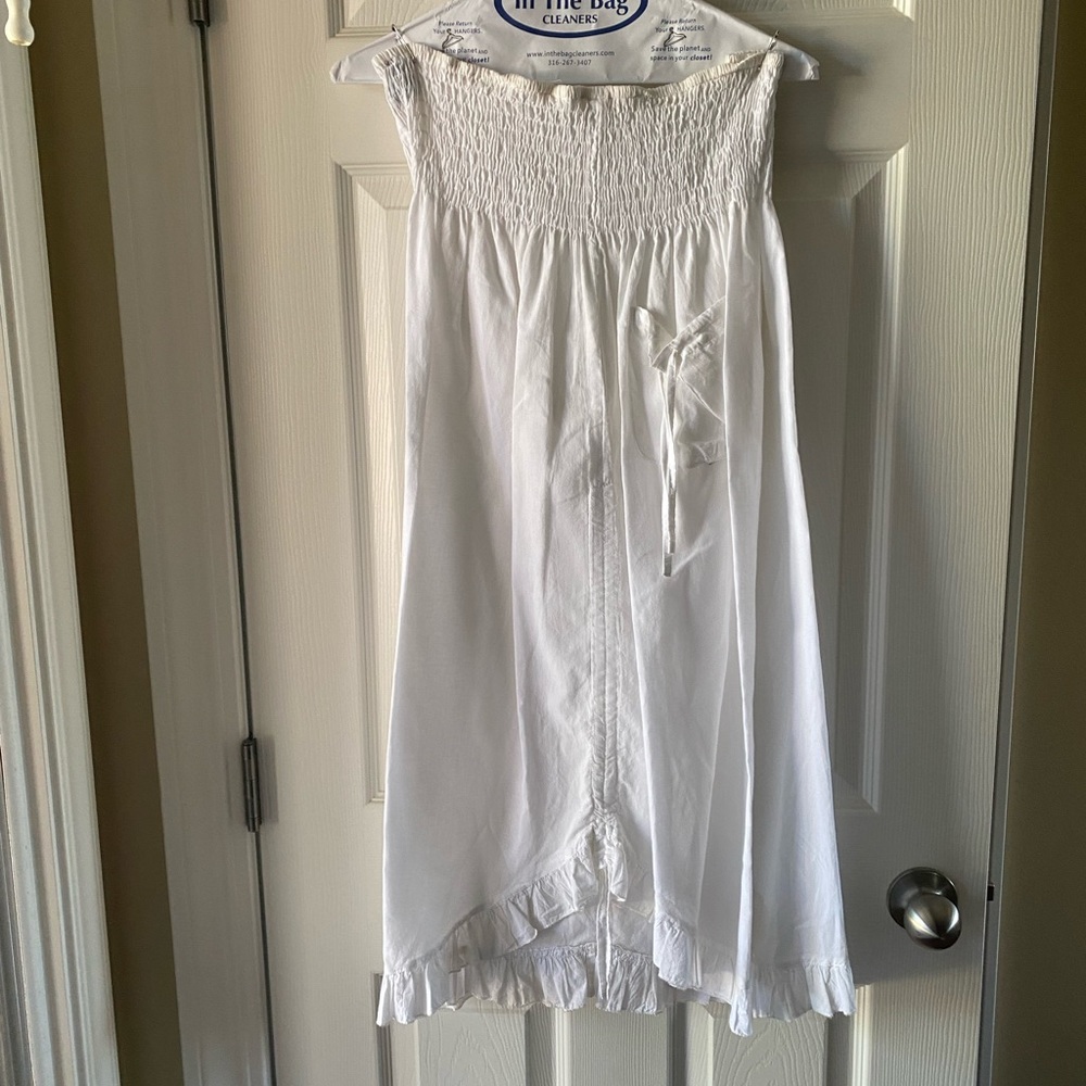 Lagenlook white bottoms. One Size (matching 2 pc outfit in gray also for sale)